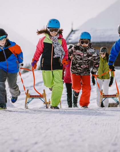 Sledging Fun | Alpenresort Schwarz, Wellnesshotel Tyrol